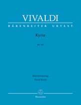 Kyrie, RV 587 SATB Vocal Score cover